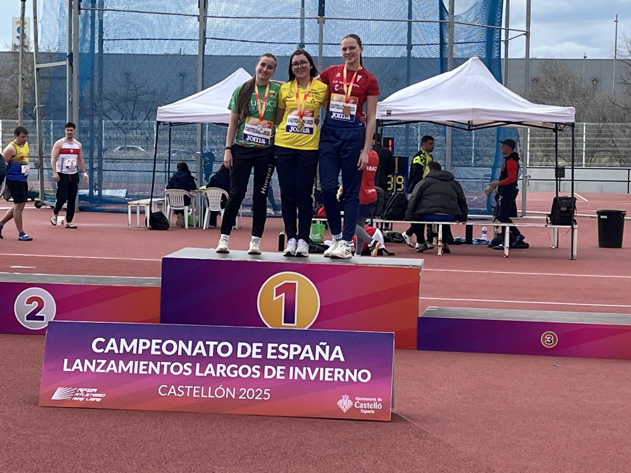 Noa Podium Campeona de España sub 18