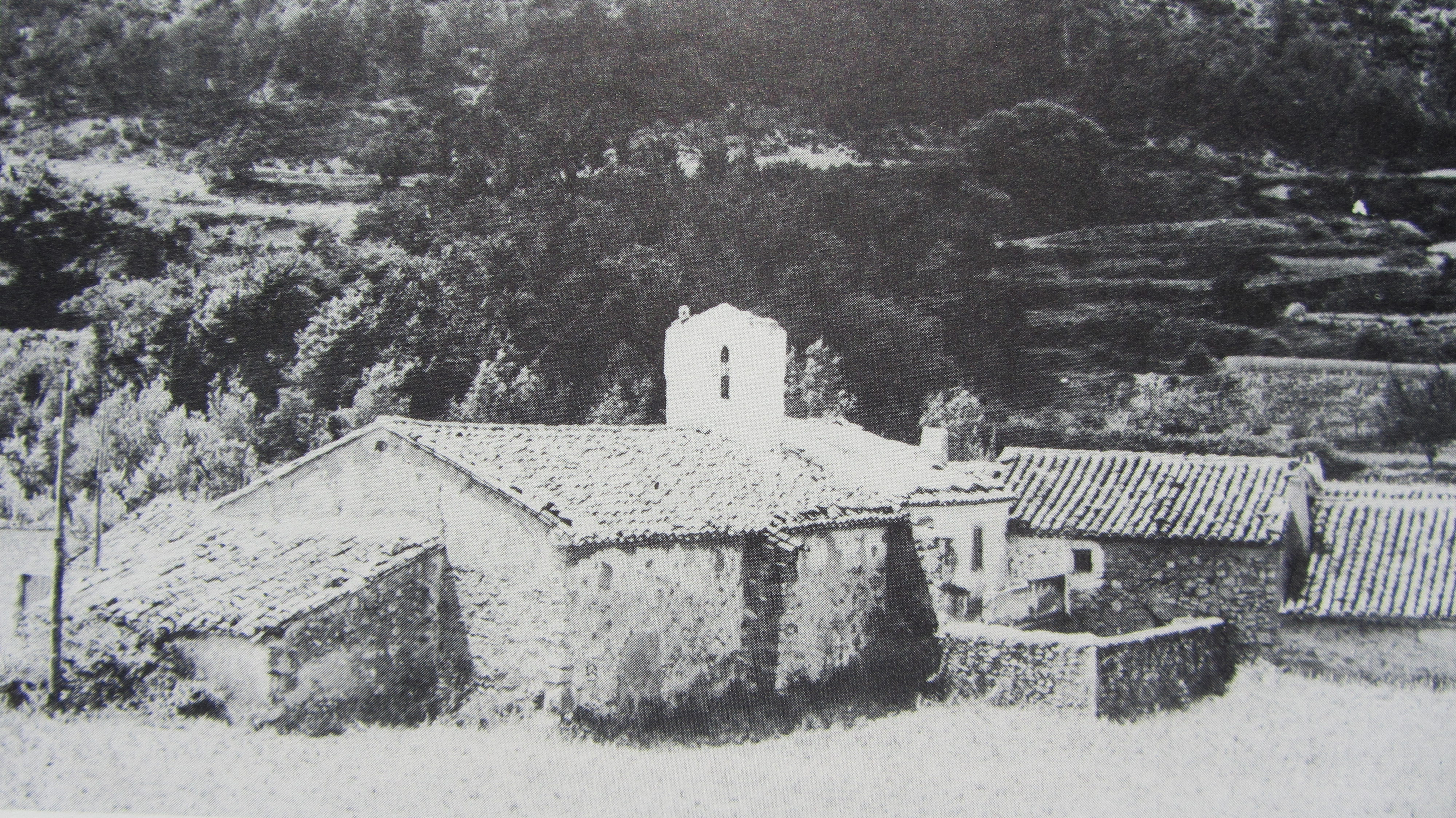 Fotografía antigua de la ermita