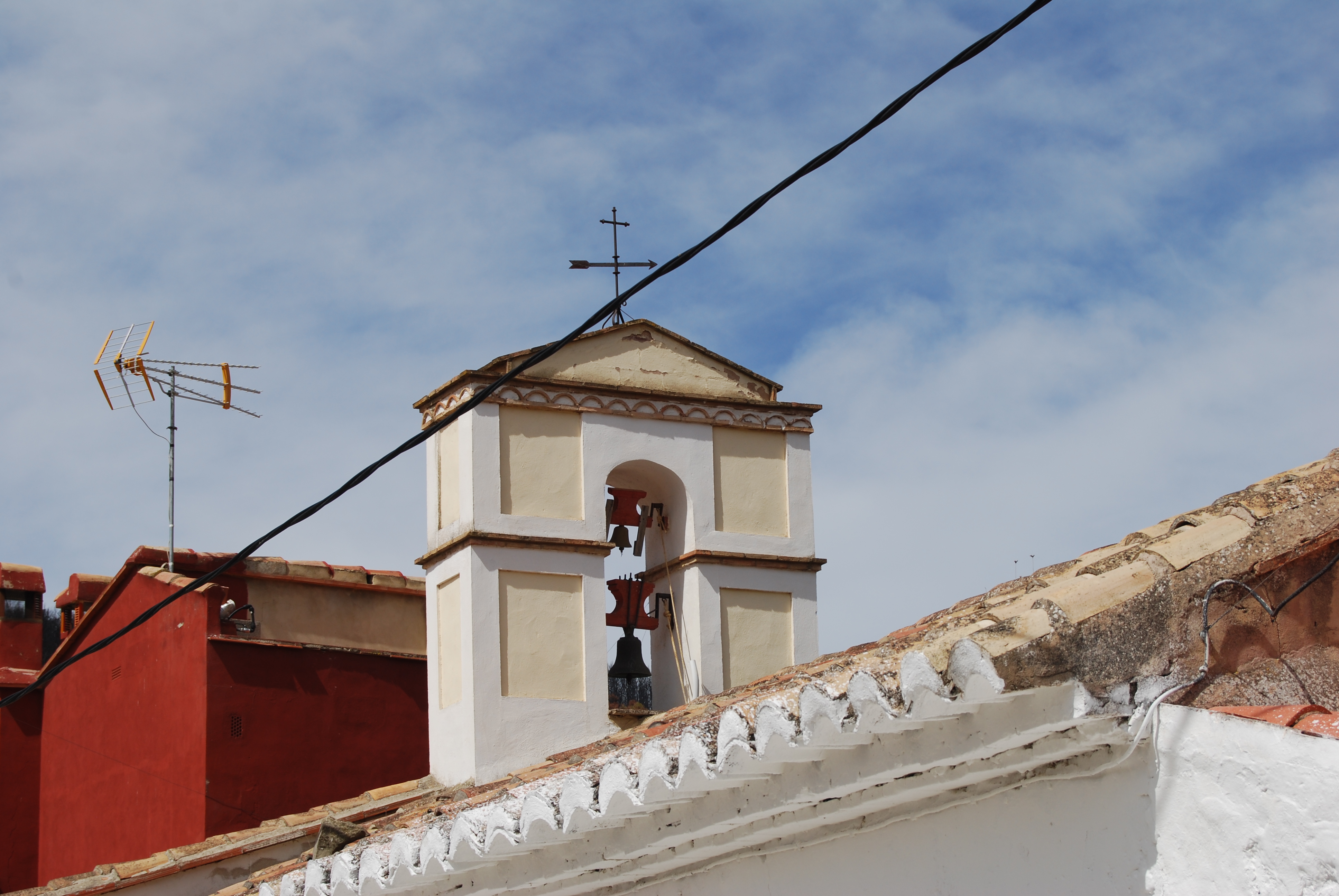 fotografía del campanario