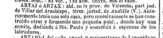 Extracto de la pagina 297 del Tomo II del Diccionario geografico-estadistico-historico de españa y sus posesiones de ultramar