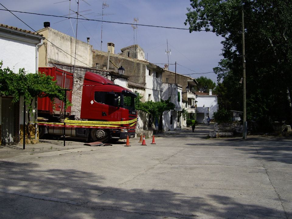fografias del incendio de 2012 en Artaj
