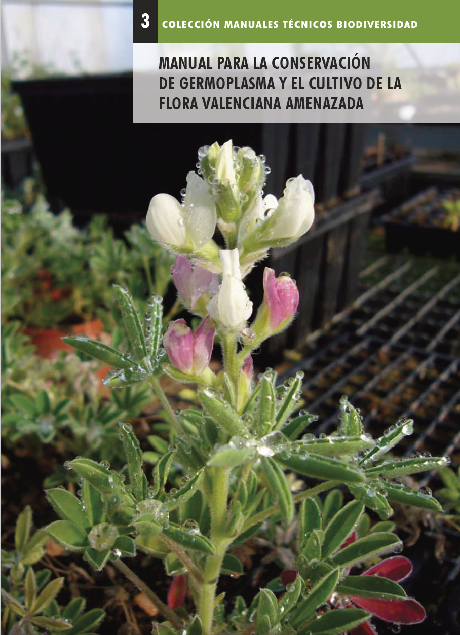 Manual para la conservacion de germoplasma y el cultivo de la flora valenciana amenazada