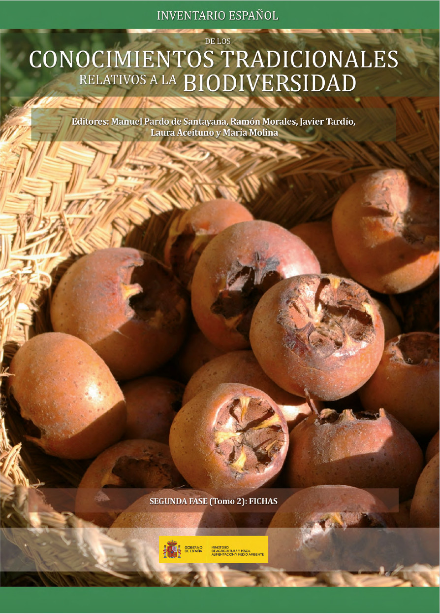 Inventario Conocimientos tradicionates relativos a la biodiversidad tomo 2